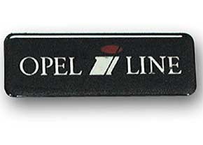 OPEL i LINE Logo für Zierleiste